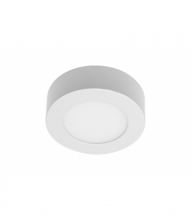 Oprawa LED ORIS PLUS typu downlight,7W,560lm,AC220-240V,50/60Hz,120°,3000K,natynkowa,biały