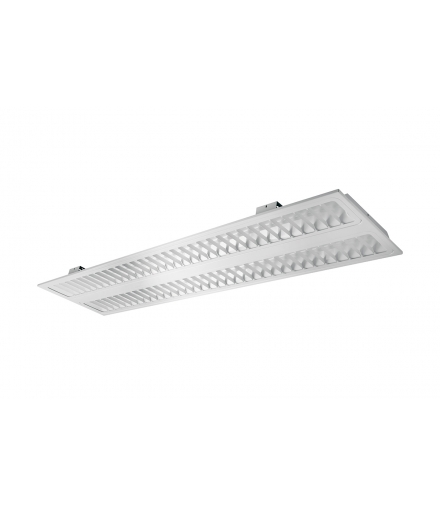 Oprawa LED ROMA 50W, 2x120cm, 5600lm, AC220-240V, 50/60Hz, IP20, neutralny biały, wpuszczana, biały