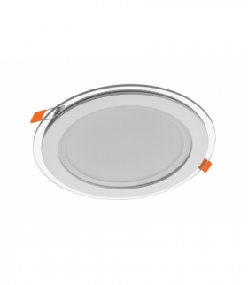 Oprawa LED VERIS,typu downlight,18W,1300lm,AC220-240V,50/60 Hz,IP20/IP54,120°,3000K,wpuszczana,biały