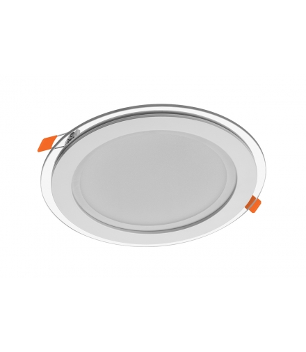 Oprawa LED VERIS,typu downlight,18W,1300lm,AC220-240V,50/60 Hz,IP20/IP54,120°,3000K,wpuszczana,biały