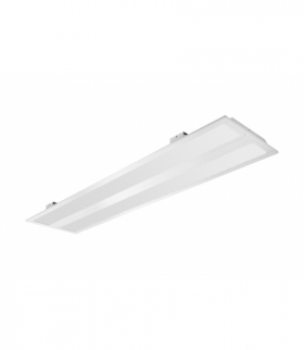 Oprawa LED VERONA 50W, 2x120cm, 5600lm, AC220-240V, 50/60Hz, IP20, neutralny biały, wpuszczana, biał