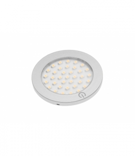Oprawa ledowa z włącznikiem Castello, 12V DC, 2.8W, 36 SMD3528, ciepły biały, 200cm przewód z miniAM