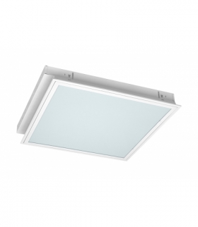 Oprawa modułowa z kloszem SEVILLA E, 4x18W, T8, G13, AC220-240V, 50/60Hz, IP20/44, EVG, wpuszczana,