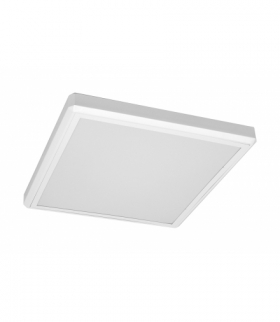 Oprawa modułowa z kloszem SEVILLA EC, 4x18W, T8, G13, AC220-240V, 50/60Hz, IP20, EVG, natynkowa, bia