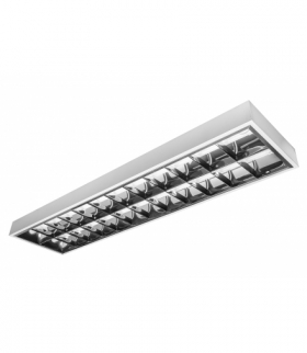 Oprawa RASTRO LED 150, 2x150cm T8 LED, IP20, z okablowaniem pod świetlówki LED