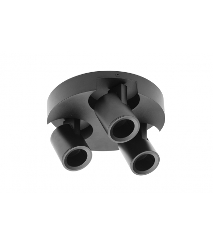 Oprawa sufitowa BLINK, AC220-240V, 50/60 Hz, GU10, max. 20W*3, IP 20, potrójna, czarna
