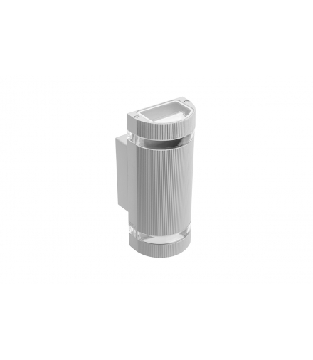Oprawa ścienna dwukierunkowa SILVA, GU10, MAX 2x50W, IP54, AC220-240V, 50/60Hz, szara