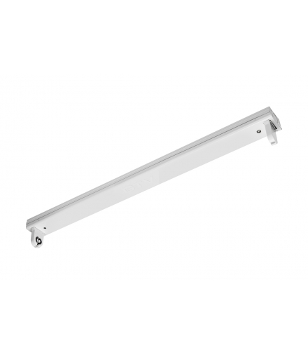 Oprawa świetlówkowa OSL SLIM-1x60 T8 LED, G13, AC220-240V, 50/60Hz, IP20, z okablowaniem pod świetló