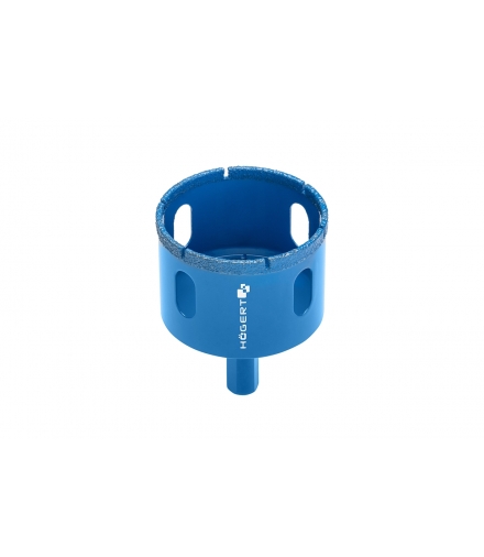 Otwornica diamentowa 53 mm, uchwyt do wiertarki