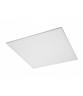 Panel LED GALAXY-UGR 40W, 4400lm, AC220-240V, 50/60Hz, IP54, 60x60cm, neutralna biała, biały, PZH