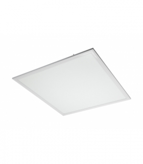 Panel LED MASTER 50W, 4000lm, AC220-240V, 50/60Hz, IP54, 60x60cm, neutralna biała, szary