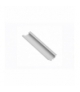 profil aluminiowy LED kątowy GLAX silver 2 m