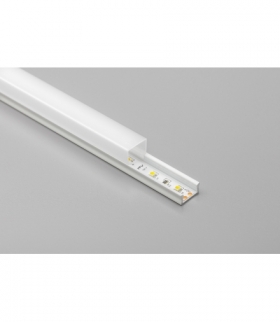 Profil aluminiowy LED nakładany GLAX Mini biały 2 m
