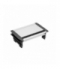 Przedłużacz biurkowy przepustowy 3x gniazdo schuko, kabel 1,5m, bez kasety, aluminium