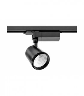 Reflektor LED COB X-LINE do szynoprzewodu, 30W, 2052lm, AC 220-240V, 50/60Hz, kąt świecenia 24*, IP2 XLD-3024XLN-NB1