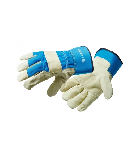 Rękawice ochronne 10.5" z usztywnionym mankietem ze skóry