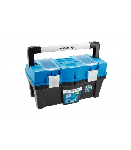 Skrzynka narzędziowa 18", metalowe zawiasy HT7G060-P