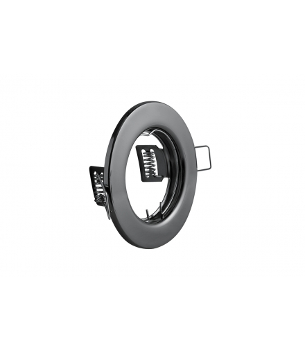 Sufitowa oprawa punktowa PARMA, IP20, okrągła, czarny chrom, TYP 2114