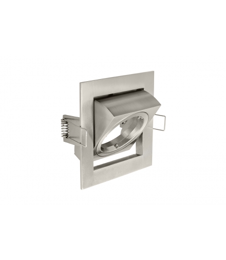 Sufitowa oprawa punktowa VILA uchylna, IP20, kwadrat, patyna