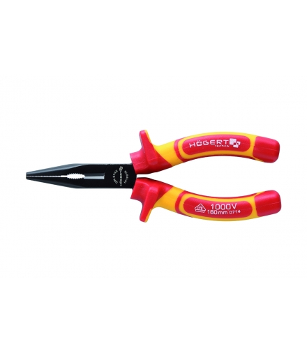 Szczypce wydłużone proste 160 mm 1000V, CrNi