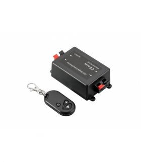 Ściemniacz LED Jacky DC12-24V, 8A, czarny