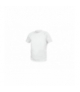 T-shirt poliestrowy, biały, 2XL
