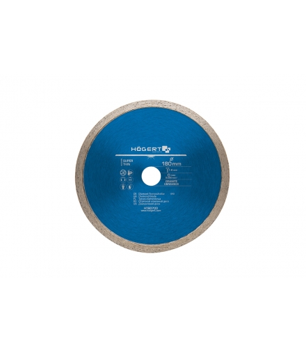 Tarcza diamentowa ciągła 180 mm do glazury, terakoty, płytek ceramicznych, marmuru i porcelany HT6D703