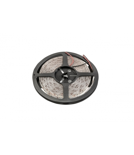 Taśma Flash 2835, 600 LED ciepły biały, 60W, wodoodporna 10mm, Rolka 5m, 12V (2 kable)