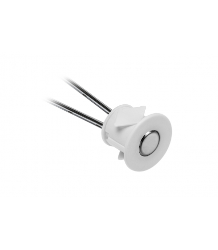 Włącznik dotykowy ściemnialny 12V 24W, biały, fi 22 x 16mm, na otwór fi18