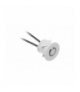 Włącznik dotykowy ściemnialny 12V 24W, biały, fi 22 x 16mm, na otwór fi18