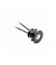 Włącznik dotykowy ściemnialny 12V 24W, czarny, fi 22 x 16mm, na otwór fi18