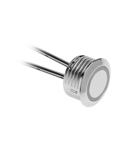 Włącznik dotykowy ściemnialny 12V DC, max.20W, przewód 1500mm, chrom