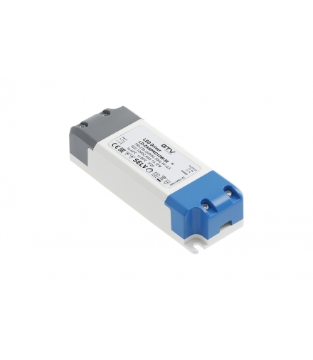 Zasilacz LED PRO 12V, 12W, input 220-240VAC, IP20, wym.120x42x27 mm