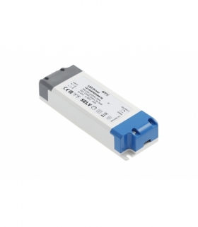 Zasilacz LED PRO 12V, 54W, input 220-240VAC, IP20, wym. 155x53x30 mm