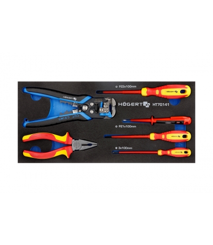 Zestaw narzędzi 6 szt., wkład EVA HT7G141