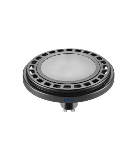 Źródło światła LED, ES111, 12W, GU10, 850 lm, AC220-240V, 50-60Hz,120°,104mA,3000K,czarny,sz.m.,65mm