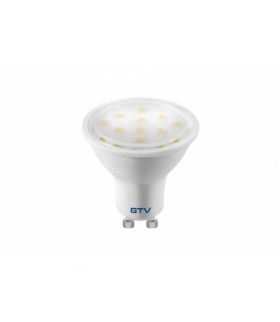 ŹRÓDŁO ŚWIATŁA LED, SMD 2835, 4000K, GU10, 4W, AC220-240V, kąt świecenia 120°, 300 lm, 43 mA