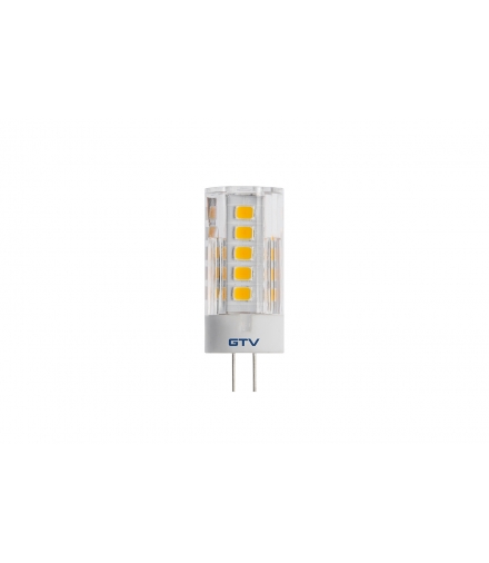 ŹRÓDŁO ŚWIATŁA LED, SMD 2835, CIEPŁA BIAŁA G4, 3,5W, 12 V DC, KĄT ŚWIECENIA 360*, 320lm, 3000K