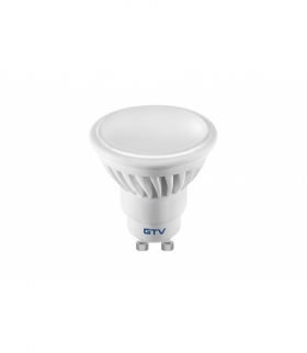 ŹRÓDŁO ŚWIATŁA LED, SMD 2835, CIEPŁA BIAŁA, GU10, 10W, AC220-240V, KĄT ŚWIECENIA 120*, 720lm, 87mA