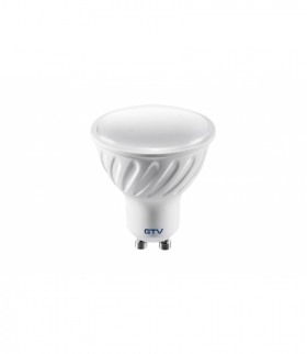 ŹRÓDŁO ŚWIATŁA LED, SMD 2835, CIEPŁA BIAŁA, GU10, 7,5 W, AC220-240V, 50-60Hz, 120*, 570lm, 6