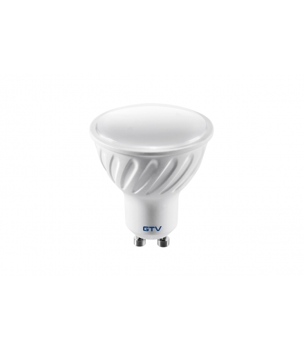 ŹRÓDŁO ŚWIATŁA LED, SMD 2835, CIEPŁA BIAŁA, GU10, 7,5 W, AC220-240V, 50-60Hz, 120*, 570lm, 6