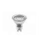 ŹRÓDŁO ŚWIATŁA LED, SMD 2835, ZIMNA BIAŁA, GU10, 5W, AC220-240V, SZKŁO, KĄT ŚWIECENIA 38*, 400lm, 43