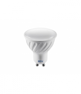 ŹRÓDŁO ŚWIATŁA LED, SMD 2835, ZIMNA BIAŁA, GU10, 6 W, AC220-240V, 50-60Hz, KĄT ŚWIECENIA 120*, 440lm