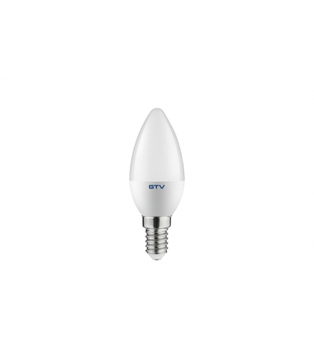 ŻARÓWKA LED, C30, SMD 2835, CIEPŁY BIAŁY, E14, 3W, AC220-240V, kąt świecenia 160*, 200 lm, 33 mA