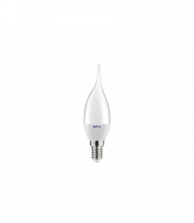 ŻARÓWKA LED, C30L, SMD 2835, CIEPŁY BIAŁY, E14, 6W, AC220-240V, kąt świecenia 160*, 470 lm, 52 mA