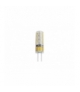 ŻARÓWKA LED, SMD 3014, SILIKON, NEUTRALNA BIAŁA, G4, 2 W, KĄT ŚWIECENIA 360*, DC12V, 140 lm,