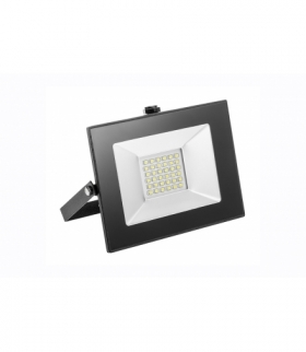 G-TECH Naświetlacz LED 30W, 2100lm AC220-240V, 50/60 Hz, PF0,9, RA80, IP65, 120°, 6400K, czarny GT-FCX30W-40