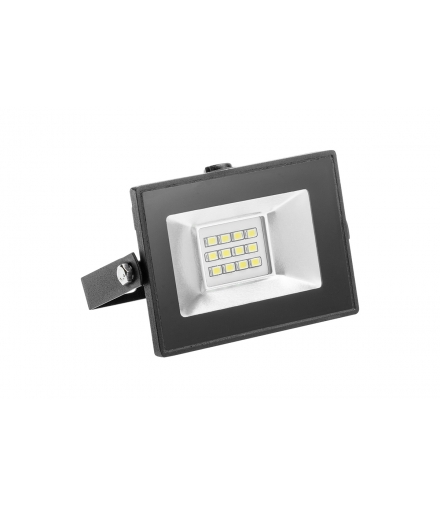 INNOVO Naświetlacz LED 10W, 700lm AC220-240V, 50/60 Hz, PF0,9, RA80, IP65, 120°, 6400K, czarny