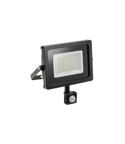 Naświetlacz LED iNEXT z czujnikiem ruchu, 20W, 1600lm, AC220-240V, 50/60 Hz, PF0,9, RA80, IP65, 12