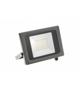 Naświetlacz LED VIPER, 50W, 4500lm AC220-240V, 50/60 Hz, PF0,9, RA80, IP65, 120°, 4000K, szary